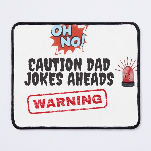 Item preview, caution dad jokes aheads designed and sold by elexetyshop ⭐⭐⭐⭐⭐.