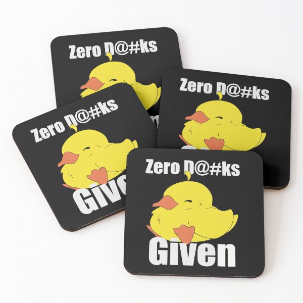 Item preview, Zero ducks given white lettering  designed and sold by ACID-REIGN.