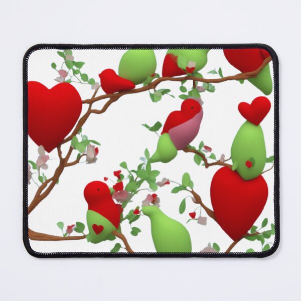 Item preview, love birds designed and sold by Modish-Market.