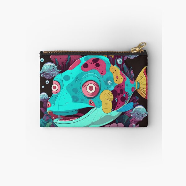 Item preview, Bruxish, the Colorful Psychic Fish in murky waters! designed and sold by Frocentric.