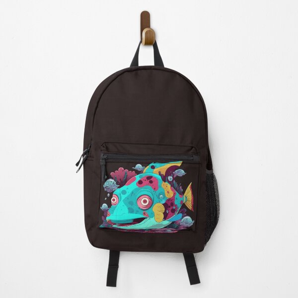 Item preview, Bruxish, the Colorful Psychic Fish in murky waters! designed and sold by Frocentric.