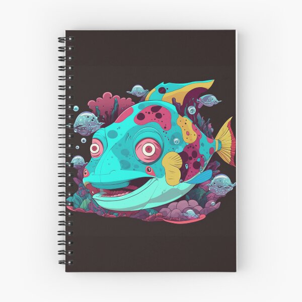 Item preview, Bruxish, the Colorful Psychic Fish in murky waters! designed and sold by Frocentric.
