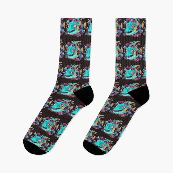 Item preview, Bruxish, the Colorful Psychic Fish in murky waters! designed and sold by Frocentric.