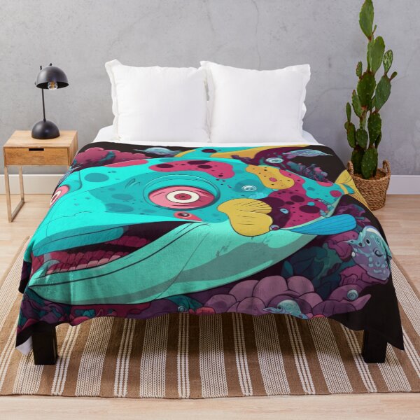 Item preview, Bruxish, the Colorful Psychic Fish in murky waters! designed and sold by Frocentric.