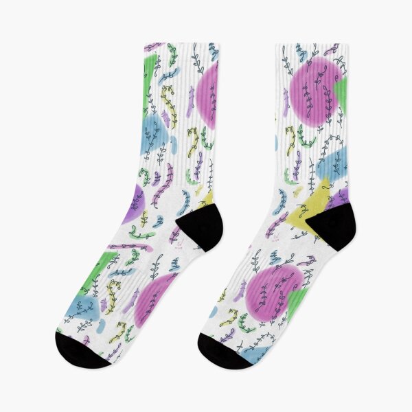 Item preview, Colorful Cheerful Funny Shapes Foliage Abastract designed and sold by pink-clara.