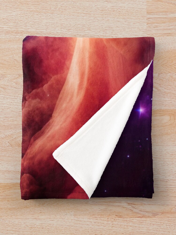 Thumbnail 3 of 6, Throw Blanket, Cosmic Ride designed and sold by DecadentDesign.