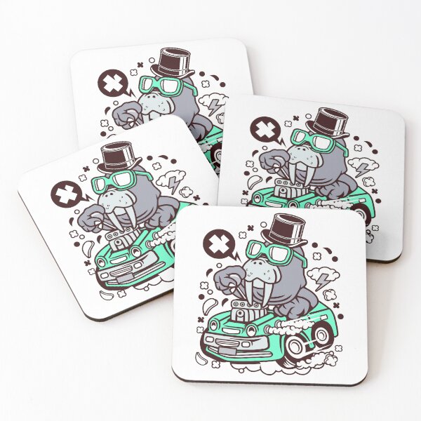 Item preview, Hotrod Walrus designed and sold by LocalCreative.