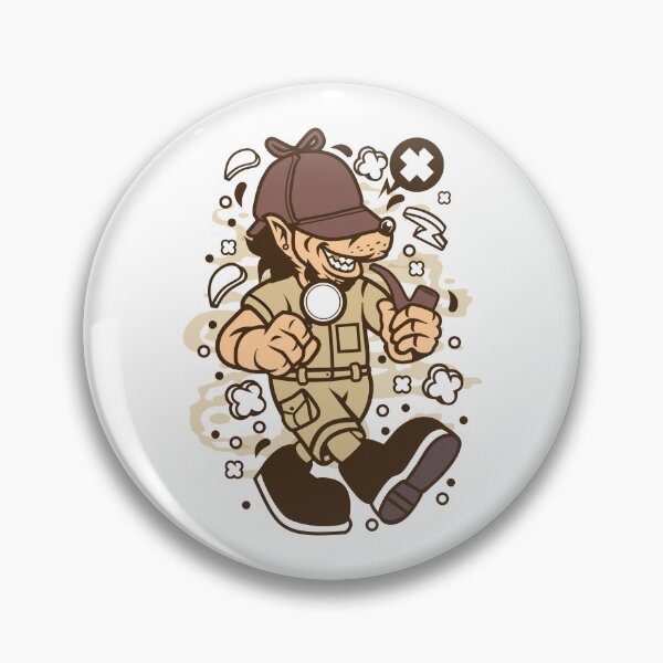 Item preview, Detective Wolf designed and sold by LocalCreative.