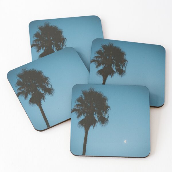 Item preview, California Palm Tree at Night under the Moon V2 designed and sold by Family Journey with God.