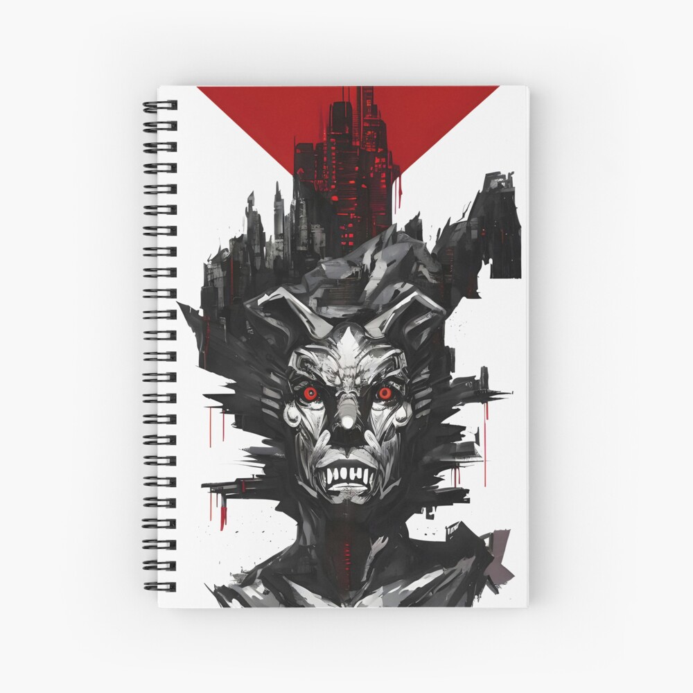 Item preview, Spiral Notebook designed and sold by StudioDestruct.