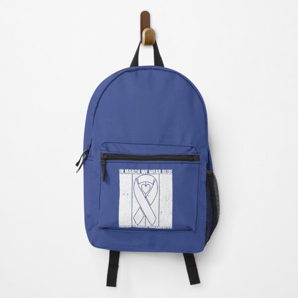 Item preview, In March We Wear Blue For Colon Cancer Awareness Heart designed and sold by BLZART.