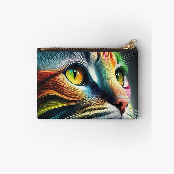 Item preview, cat rainbow art numérique designed and sold by wanado.