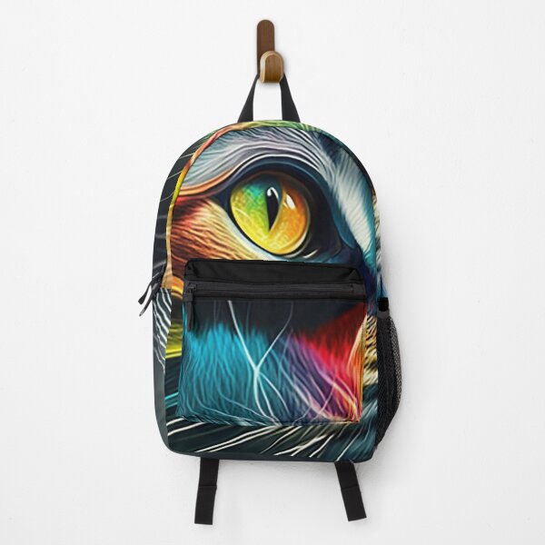 Item preview, cat rainbow art numérique designed and sold by wanado.