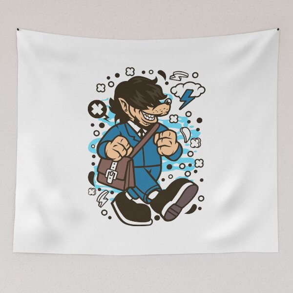 Item preview, Worker Wolf designed and sold by LocalCreative.