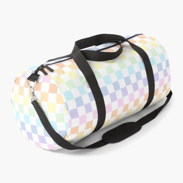 Item preview, Pastel rainbow checkerboard designed and sold by LittleBettyMakes.