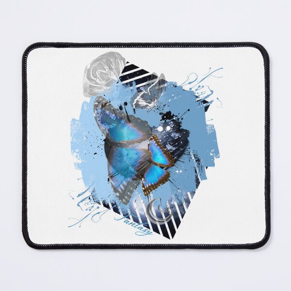 Item preview, Flight of butterflies on silver moon night, beautiful illustration in abstract and modern concept designed and sold by Malogue.