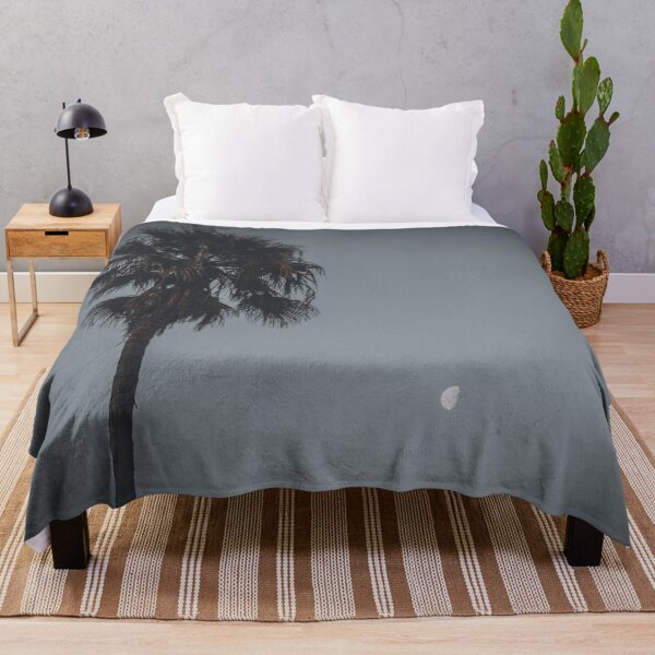 Item preview, California Palm Tree at Night under the Moon V3 designed and sold by Family Journey with God.