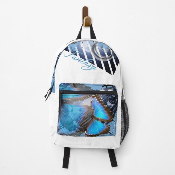 Item preview, Flight of butterflies on silver moon night, beautiful illustration in abstract and modern concept designed and sold by Malogue.