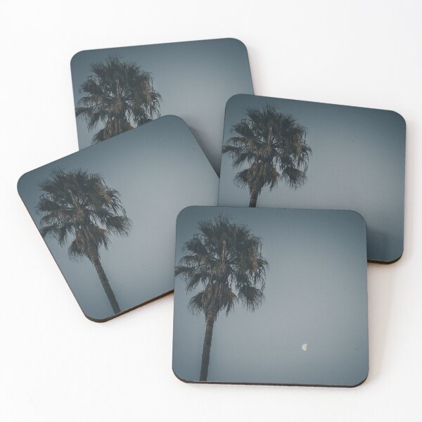 Item preview, California Palm Tree at Night under the Moon V5 designed and sold by Family Journey with God.