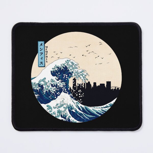 Item preview, Memphis Kanagawa Wave designed and sold by DFerraz.