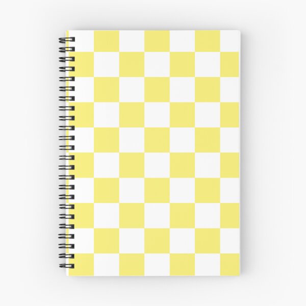 Item preview, Yellow and white checkerboard print designed and sold by LittleBettyMakes.