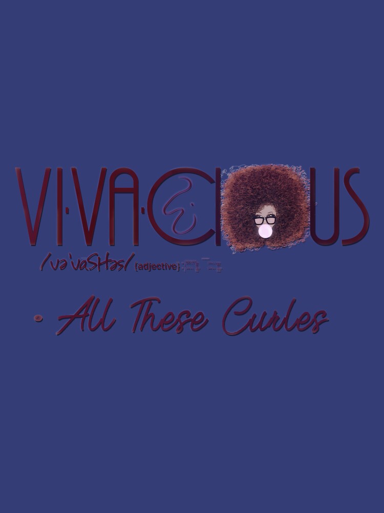 "Vivacious Definition" Zipped Hoodie by mugzydesignz