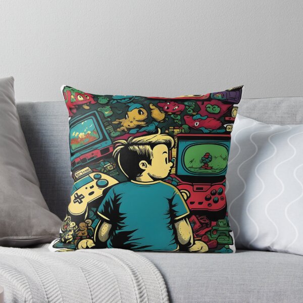 Item preview, Nostalgic and Playful Retro Gaming Style designed and sold by Aycon.