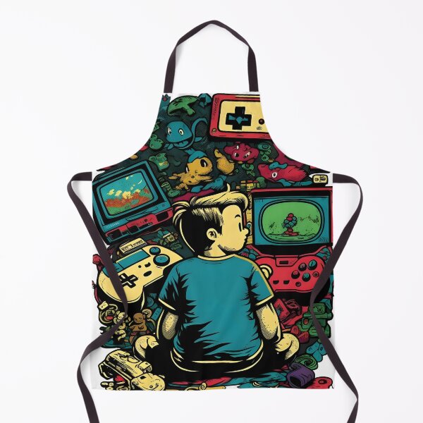 Item preview, Nostalgic and Playful Retro Gaming Style designed and sold by Aycon.