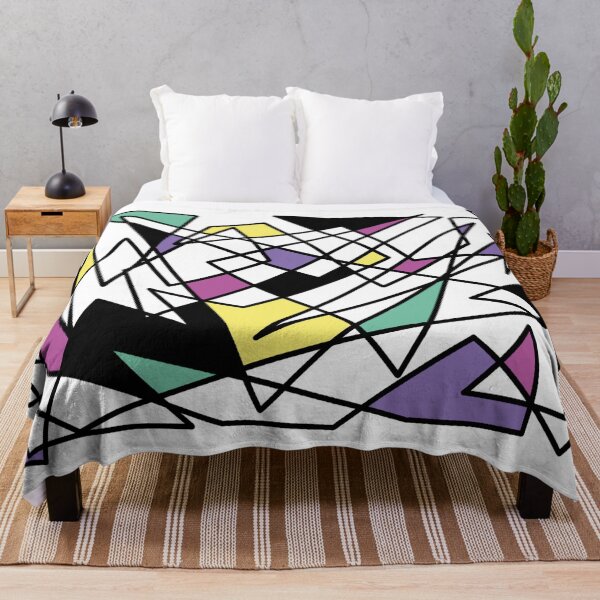 Item preview, Shapes Abstract Cool 80s Color Fun Style designed and sold by pink-clara.