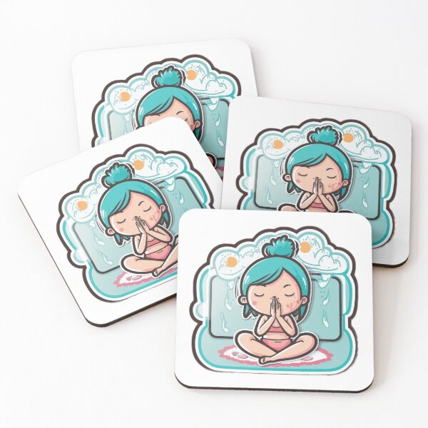 Item preview, Sweat, smile, repeat: hot yoga life, Yoga Sticker, Namaste designed and sold by VisualVibesVV.