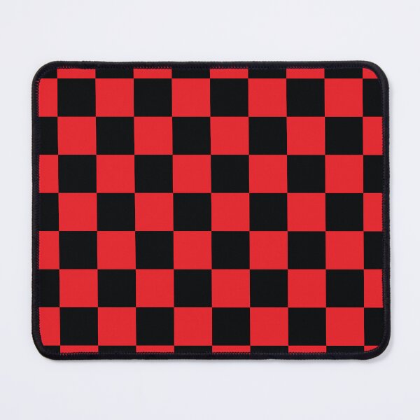 Item preview, Black and red checkerboard print designed and sold by LittleBettyMakes.