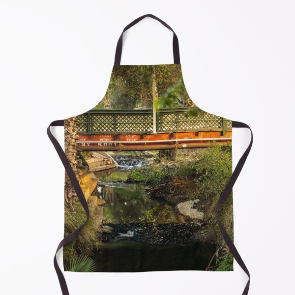 Artikelvorschau, Stream Flowing Under Train Wagon Bridge V1 entworfen und verkauft von Family Journey with God.