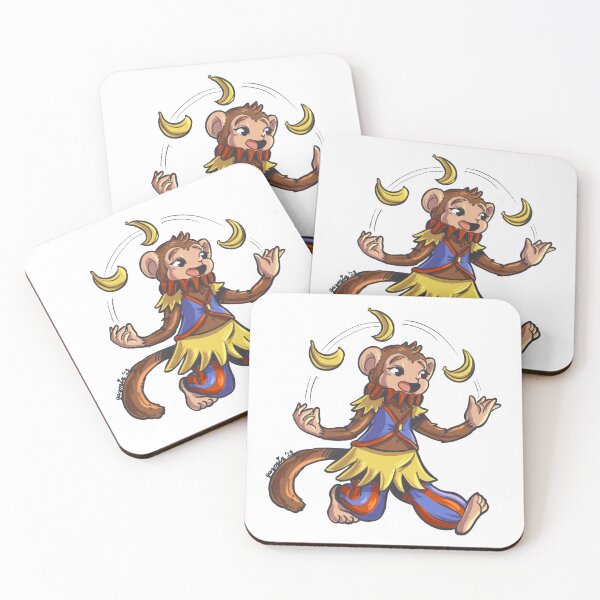 Item preview, Monkey juggling  designed and sold by YazminCityArts.