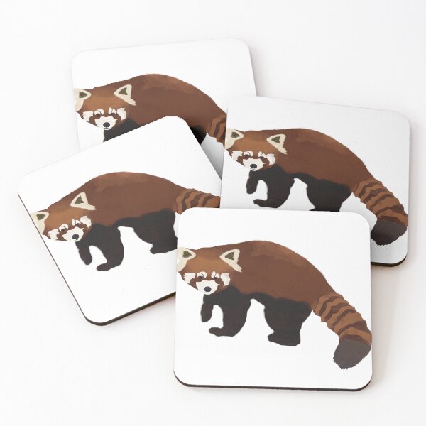Item preview, Red Panda Crawling designed and sold by calliew1217.