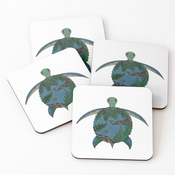 Item preview, Original Artwork by Calibrit Under the Sea Turtle designed and sold by calibrit.