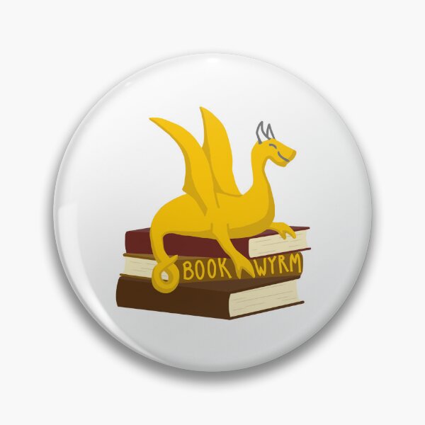 Item preview, Book Wyrm Dragon designed and sold by BetweenTheBooks.