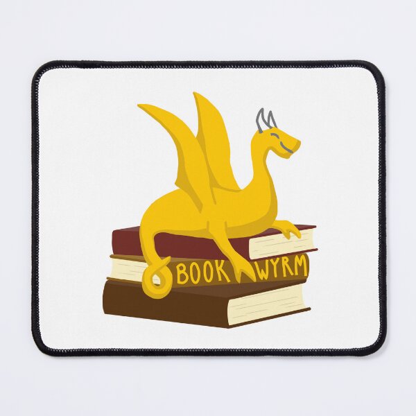 Item preview, Book Wyrm Dragon designed and sold by BetweenTheBooks.