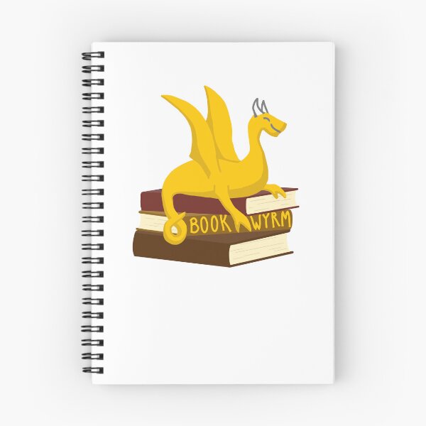 Item preview, Book Wyrm Dragon designed and sold by BetweenTheBooks.