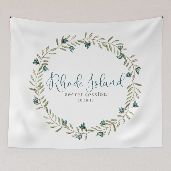 Item preview, rhode island secret session night 1 floral wreath designed and sold by kararoberts.
