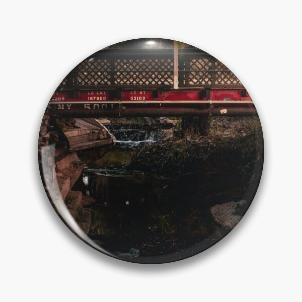 Artikelvorschau, Stream Flowing Under Train Wagon Bridge V2 entworfen und verkauft von Family Journey with God.