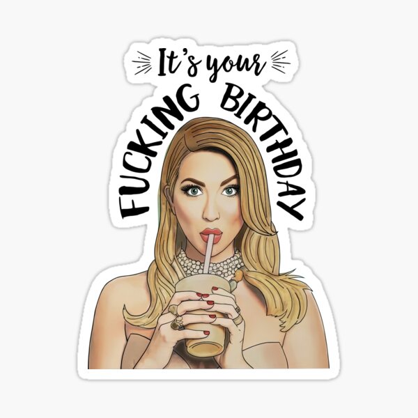 Item preview, It's Your F*cking Birthday designed and sold by MarcelleWyman.