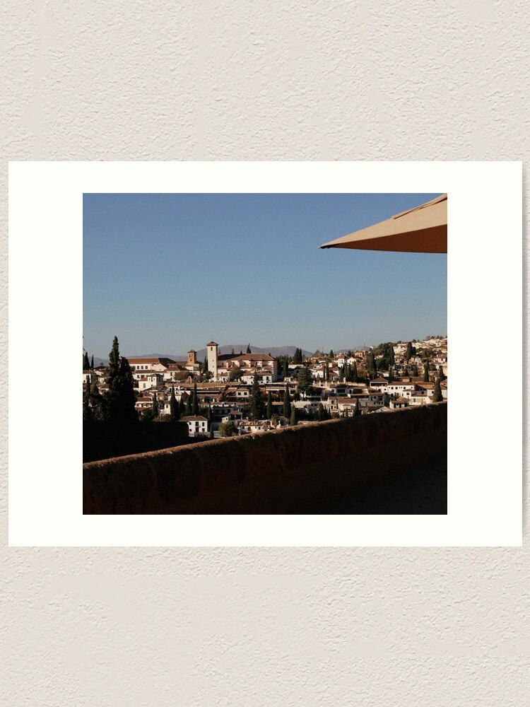Thumbnail 2 of 3, Art Print, View of Albaicín designed and sold by theworldwithmnr.