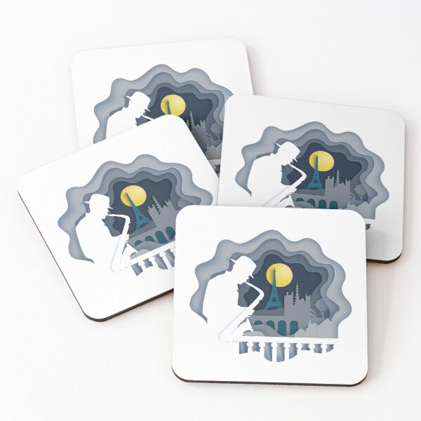 Item preview, Paris, music and a sax equals love in the air designed and sold by ThundRDownunder.