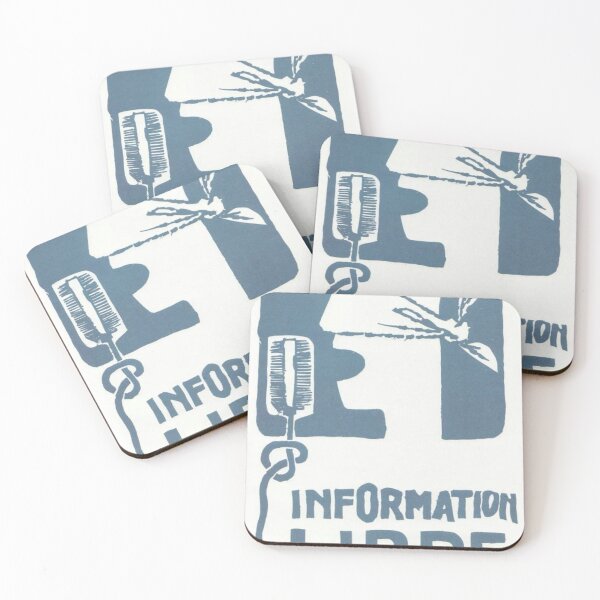 Item preview, "Information Libre" May '68 Situationist Poster designed and sold by FightCommodity.