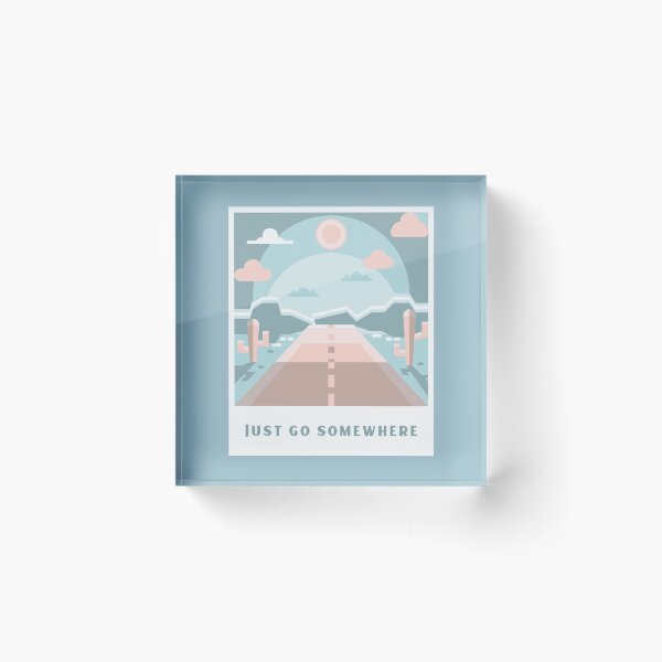 Item preview, Just Go Somewhere designed and sold by Branch34Designs.