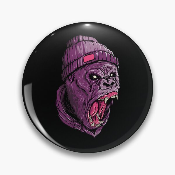 Item preview, Super Angry Gorilla with A Beanie Hat designed and sold by Froyd Wess.