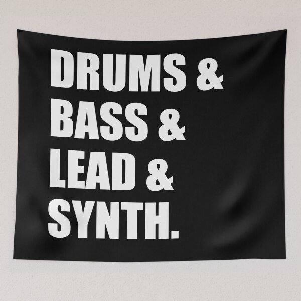 Item preview, Drums & Bass & Lead & Synth DJ Deejay Music Musician Shirt designed and sold by LD ART.