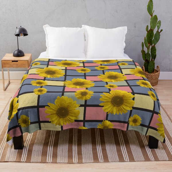 Item preview, Sunflower Retro Pattern designed and sold by Lrtheurer.