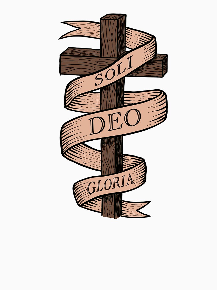 soli deo gloria tshirt