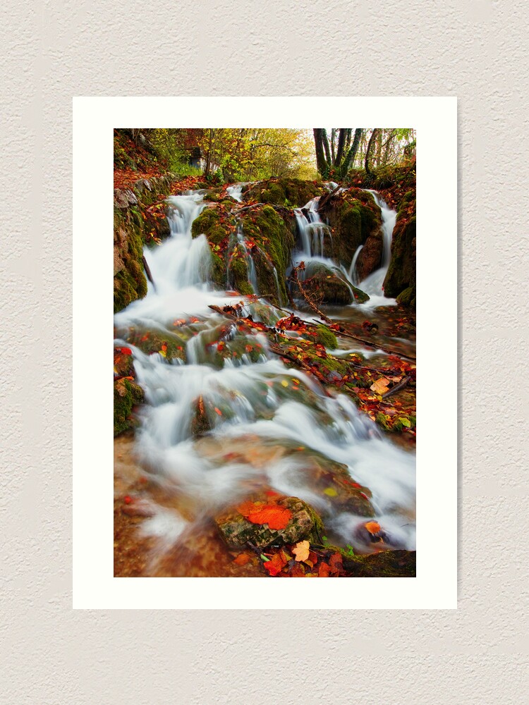 Alternate view of Plitvice, Croatia. Art Print